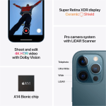 APPLE iPhone 12 PRO MAX (128GB) [OPEN BOX] - PACIFIC BLUE - Image 6