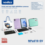 NODIZZ NPAD 18 SIM/12/512GB-PINK - Image 2