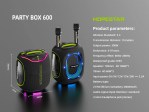 HOPESTAR PARTYBOX 600 SPEAKER (300 WATT) - Image 3