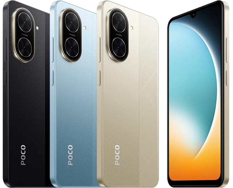 POCO C71/4/64GB-BLACK | Sam Tronix N.V.